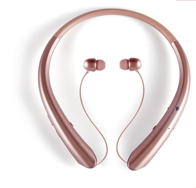 HKM-825939 Neck-Mounted Bluetooth Headset with Binaural Stereo Sound and Multi-Point Connectivity