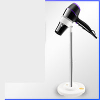 HKM-8260413 Stainless Steel Hair Dryer Fixing Bracket - Nordic Style, Free Punching Design