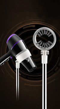 HKM-8260413 Stainless Steel Hair Dryer Fixing Bracket - Nordic Style, Free Punching Design