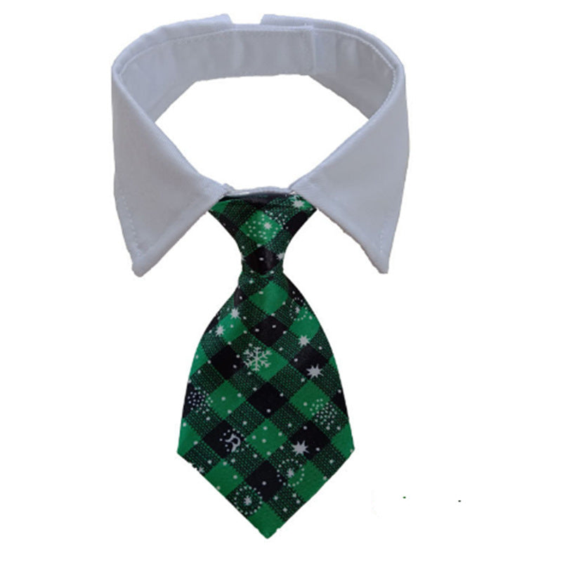 HKM-8260541 Pet Striped Bow Tie Scarf Collar for Dogs - Cotton Polyester, Various Colors Available