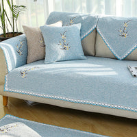 HKM-826067 Cotton-Polyester Blend Sofa Cushion Cover for Versatile Home Decor