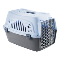 HKM-8262205 Large Pet Flight Case for Small Pets - Versatile Carrying Bag in Pink, Blue, Beige, and Gray