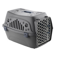 HKM-8262205 Large Pet Flight Case for Small Pets - Versatile Carrying Bag in Pink, Blue, Beige, and Gray