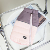 HKM-8262717 Cotton Vest for Dogs - Autumn & Winter Pet Clothing in Yellow, Blue, Pink, Sizes S-XXL
