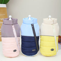 HKM-8262717 Cotton Vest for Dogs - Autumn & Winter Pet Clothing in Yellow, Blue, Pink, Sizes S-XXL