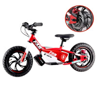 HKM-826323 Electric Balance Bike for Kids 12-inch No Pedal E-Bike with Lithium Battery, 250W Motor, and Aluminum Frame