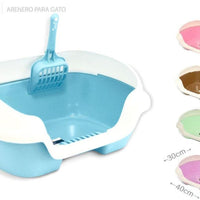 HKM-8263997 Semi-Enclosed Cat Litter Box for Enhanced Privacy and Reduced Odor Control
