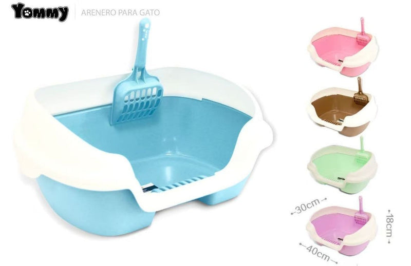 HKM-8263997 Semi-Enclosed Cat Litter Box for Enhanced Privacy and Reduced Odor Control