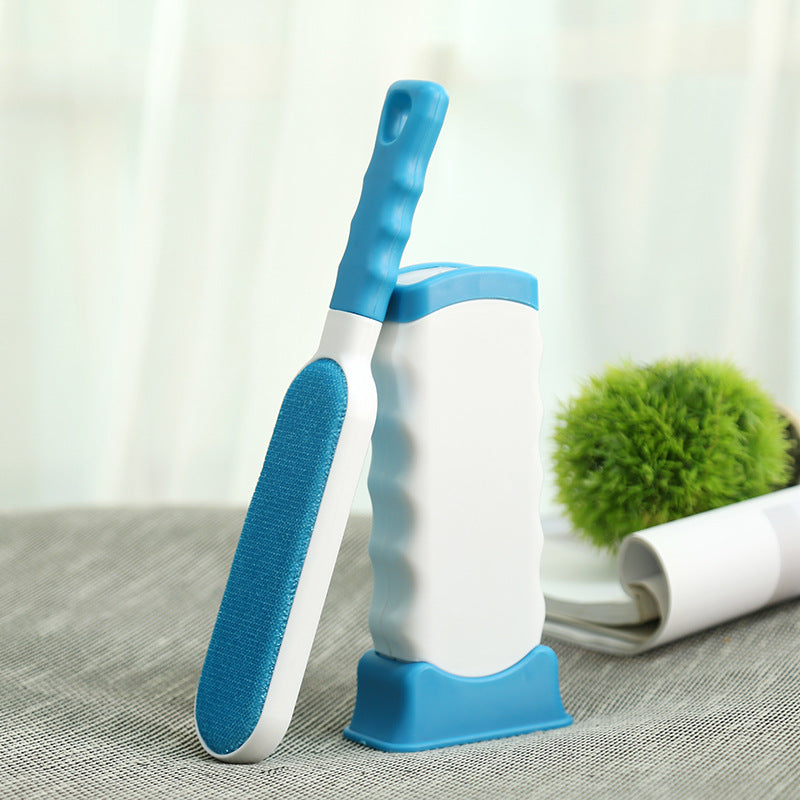HKM-8264125 Dual-Sided Household Pet Hair Removal Brush with Electrostatic Bristles