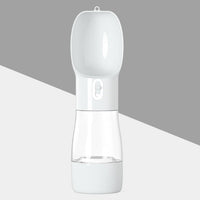 HKM-8264381 Portable Dog Water and Food Dispenser with Easy Push Mechanism and Leak-Proof Design