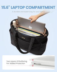 HKM-826451 Spacious Laptop Tote Backpack with Dedicated Compartment for 17-inch Devices