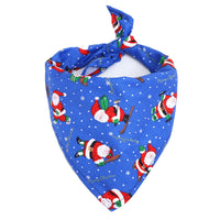 HKM-8265917 Cotton Triangle Scarf Bib for Dogs and Cats - Christmas Pet Saliva Towel