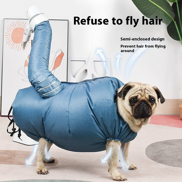 HKM-8266173 Automatic Pet Drying Bag with Quick-Drying Hair Dryer for Bathing Dogs