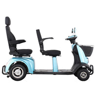 HKM-826771 Electric Four-Wheel Scooter for Adults - SPRITE-2L, 1000W, 40-60km Range, 18km/h Max Speed, 48V Battery