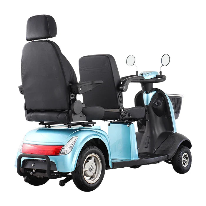 HKM-826771 Electric Four-Wheel Scooter for Adults - SPRITE-2L, 1000W, 40-60km Range, 18km/h Max Speed, 48V Battery