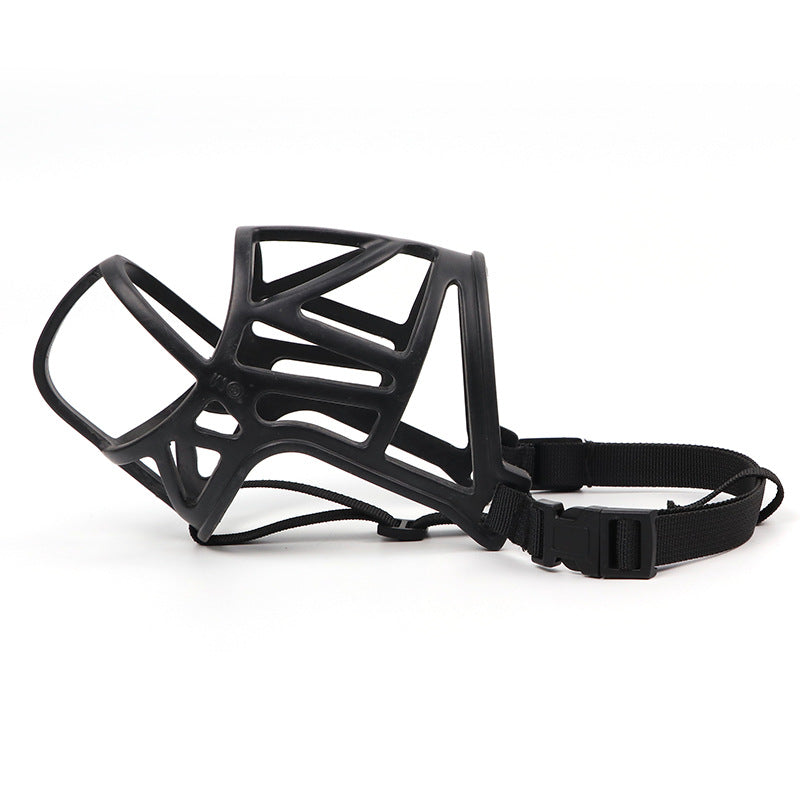 HKM-8267965 Bark Stopper Muzzle for Golden Retrievers - Adjustable Plastic Design for Comfort and Control