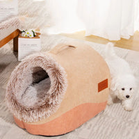 HKM-8268349 Cozy Washable Dog Bed Mat for Small to Large Pets - Soft Winter Cushion for Sleeping