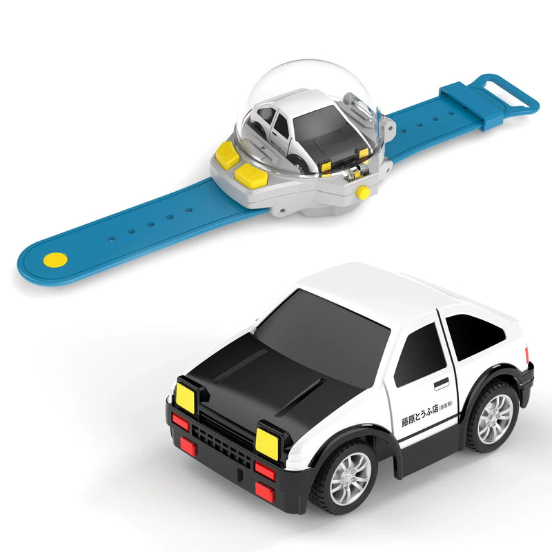 HKM-826899 Mini Electric Remote Control Car Watch for Kids - Perfect Parent-Child Racing Toy