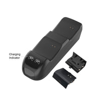 HKM-826963 Dual Charging Station for Xbox SX Controllers with 2 Rechargeable 600mAh Batteries