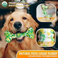 HKM-8271549 Durable Natural Rubber Dog Chew Toy for Medium to Large Aggressive Chewers