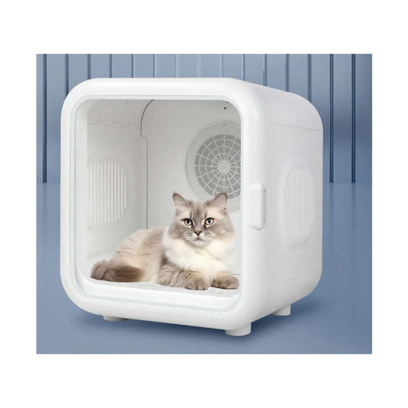 HKM-827155 Smart Temperature Control Pet Dryer for Small Dogs and Cats - Indoor Drying Box, Eco-Friendly, Quiet Operation