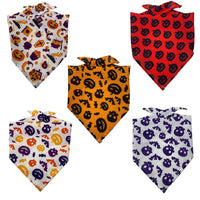 HKM-8271677 Pet Triangle Scarf Towel for Drool Cleanup - Soft Polyester Tie-Dye Design
