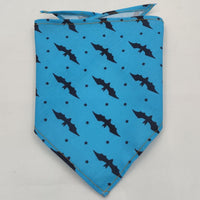HKM-8271677 Pet Triangle Scarf Towel for Drool Cleanup - Soft Polyester Tie-Dye Design