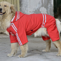 HKM-8272445 Water-Resistant Raincoat for Large and Medium Dogs - Acrylic Material