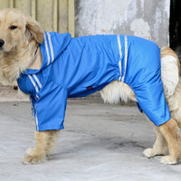 HKM-8272445 Water-Resistant Raincoat for Large and Medium Dogs - Acrylic Material