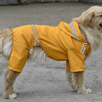 HKM-8272445 Water-Resistant Raincoat for Large and Medium Dogs - Acrylic Material