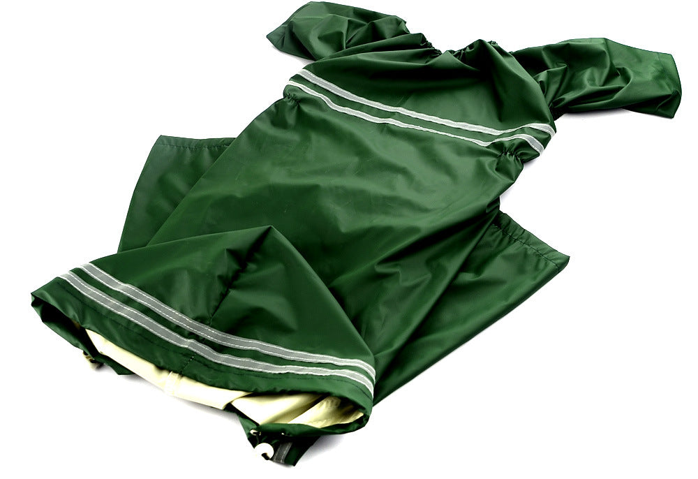 HKM-8272445 Water-Resistant Raincoat for Large and Medium Dogs - Acrylic Material