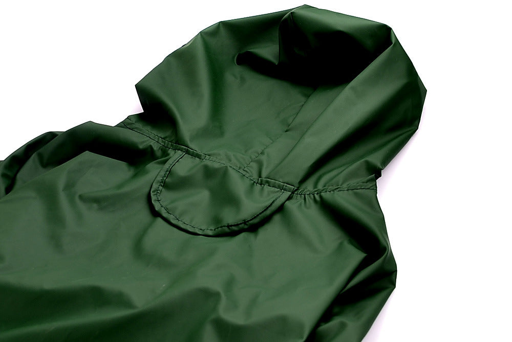 HKM-8272445 Water-Resistant Raincoat for Large and Medium Dogs - Acrylic Material