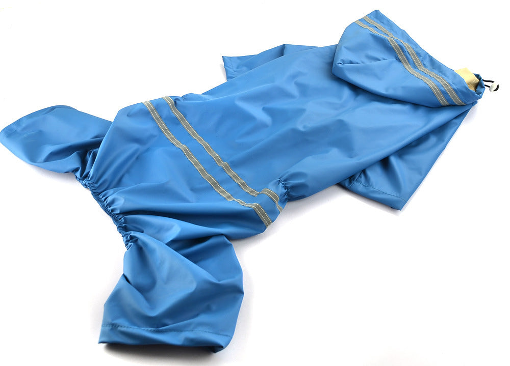 HKM-8272445 Water-Resistant Raincoat for Large and Medium Dogs - Acrylic Material