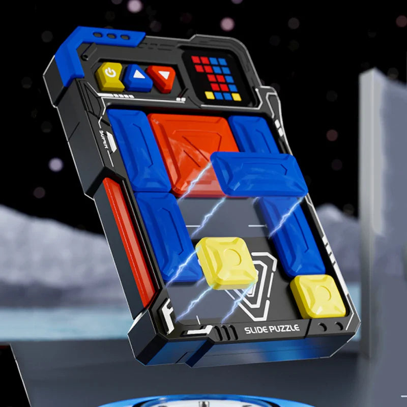 HKM-827347 500+ Challenge Brain Jigsaw Puzzles and Super Slide Puzzle Board Game for Kids - STEM Learning Toy