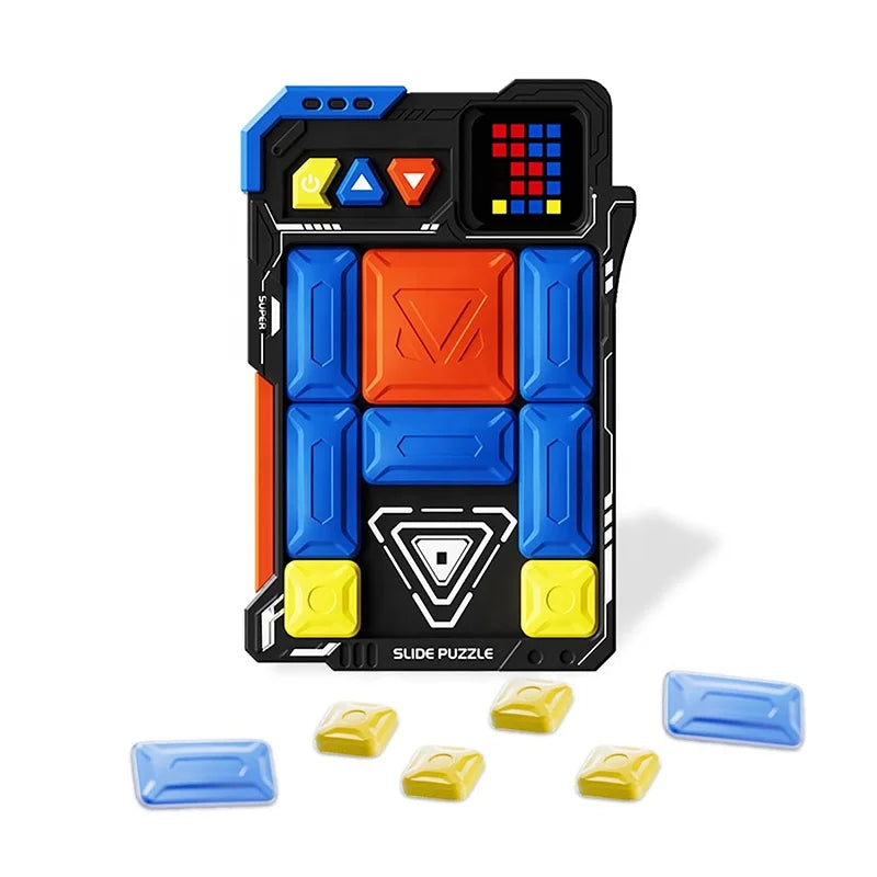 HKM-827347 500+ Challenge Brain Jigsaw Puzzles and Super Slide Puzzle Board Game for Kids - STEM Learning Toy