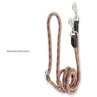 HKM-8273853 Multifunctional Adjustable Dog Traction Rope with Nylon Weave and High-Density Polyester