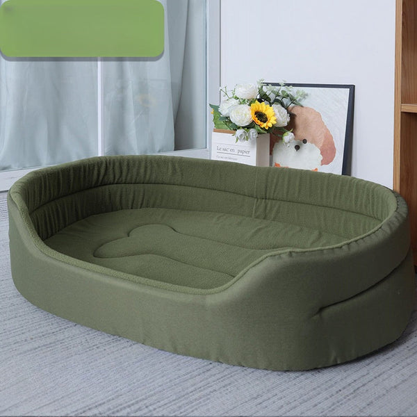 HKM-8274109 Four Seasons Universal Dog Mattress - Polar Fleece Pet Bed in Multiple Sizes and Colors