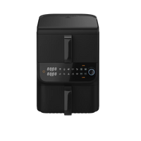 HKM-827475 Dual Core 11L Electric Air Fryer with Smart Control and Stainless Steel Design