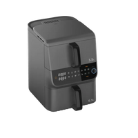 HKM-827475 Dual Core 11L Electric Air Fryer with Smart Control and Stainless Steel Design