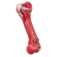 HKM-8274877 Durable Rubber Chewing Simulation Bone with Sound for Medium and Large Dogs