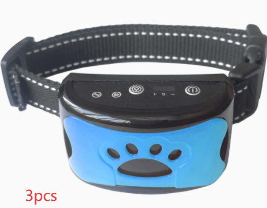HKM-8276029 Rechargeable Waterproof Dog Training Collar with Remote Control, Shock, Vibration & Sound Functions
