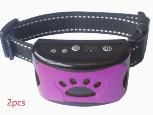 HKM-8276029 Rechargeable Waterproof Dog Training Collar with Remote Control, Shock, Vibration & Sound Functions