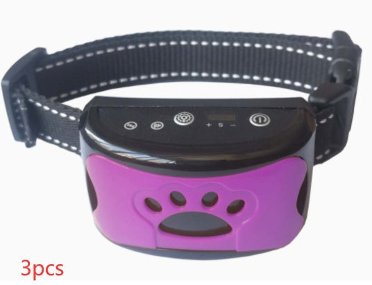 HKM-8276029 Rechargeable Waterproof Dog Training Collar with Remote Control, Shock, Vibration & Sound Functions