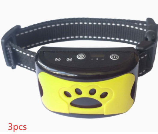 HKM-8276029 Rechargeable Waterproof Dog Training Collar with Remote Control, Shock, Vibration & Sound Functions