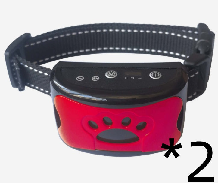 HKM-8276029 Rechargeable Waterproof Dog Training Collar with Remote Control, Shock, Vibration & Sound Functions
