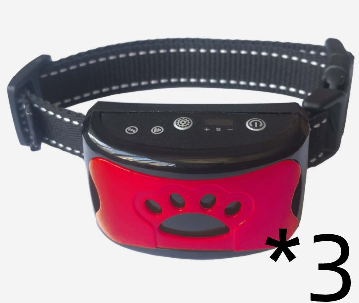 HKM-8276029 Rechargeable Waterproof Dog Training Collar with Remote Control, Shock, Vibration & Sound Functions