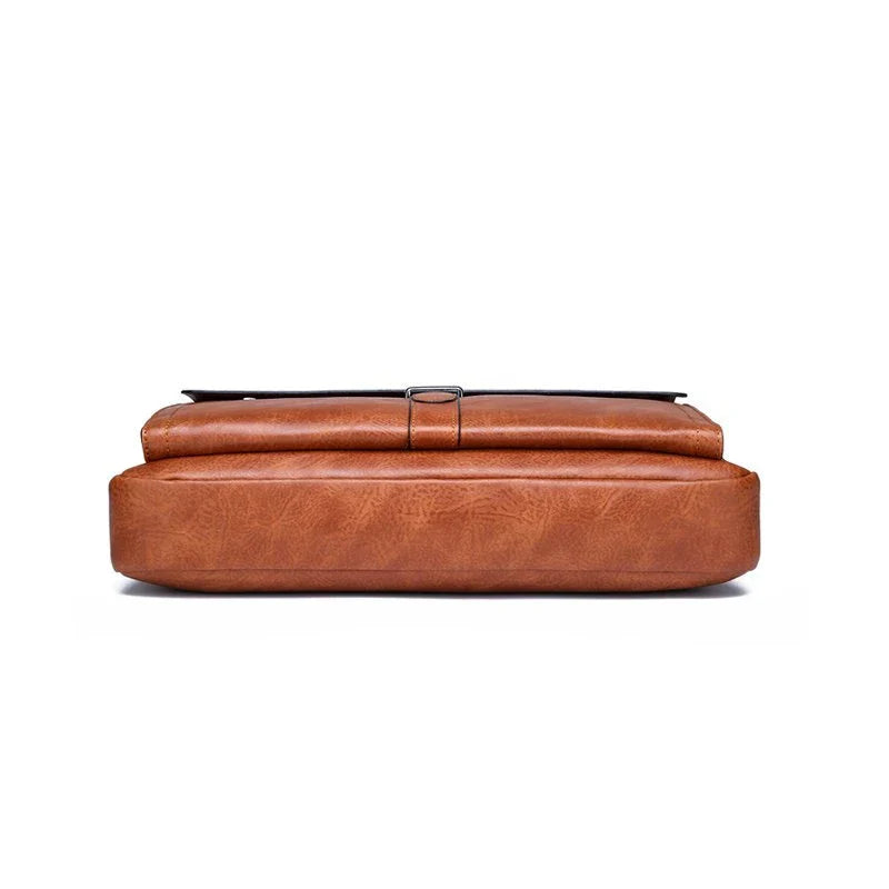 HKM-827603 Professional PU Leather Laptop Briefcase for Business and Travel