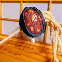 HKM-8276285 Plush Hot Pot Ramen and French Fries Cat Stick Toy for Interactive Play