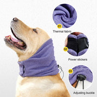 HKM-8277309 Multi-Purpose Dog Head Cover for Noise Reduction and Comfort - Soft Fabric Earmuffs and Scarves