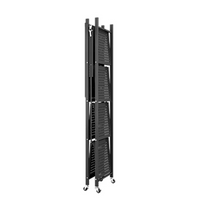 HKM-827795 4-Tier Metal Vegetable Storage Rack for Kitchen Organisation